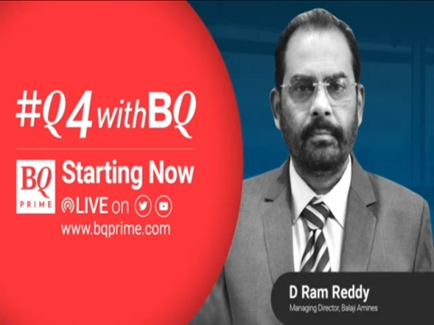 See revenue at Rs 450cr in FY12 Balaji Amines