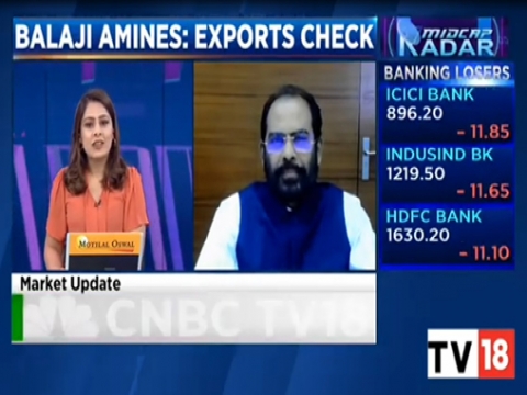 See revenue at Rs 450cr in FY12 Balaji Amines