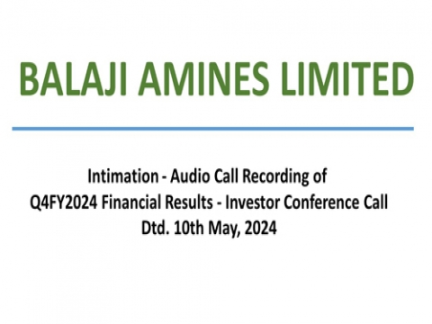 See revenue at Rs 450cr in FY12 Balaji Amines