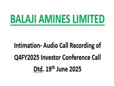See revenue at Rs 450cr in FY12 Balaji Amines